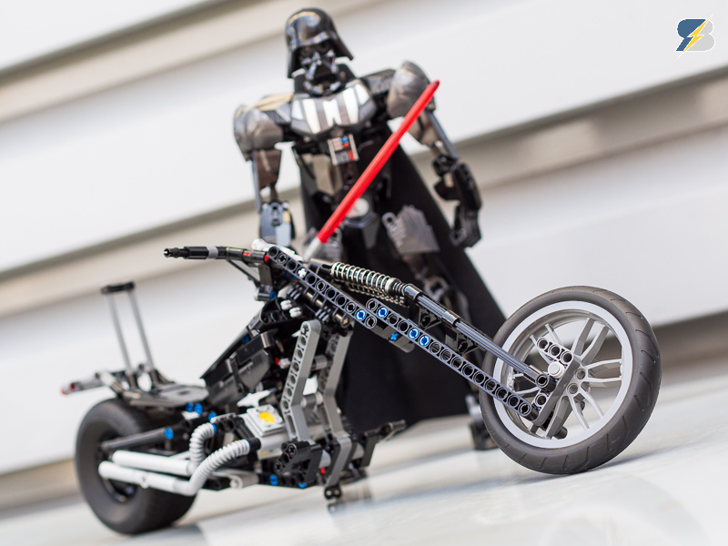 darth vader motorcycle toy