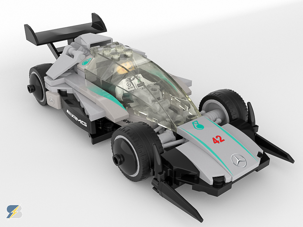 lego speed champions mercedes f1