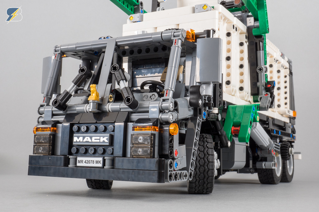 lego technic 42078 garbage truck instructions