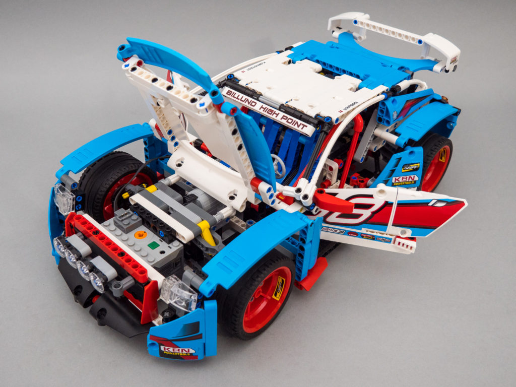 LEGO® 42077 Rally Car RC mod - RacingBrick