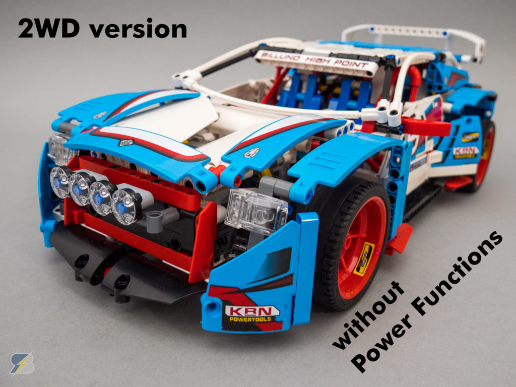 Lego rally cheap car rc