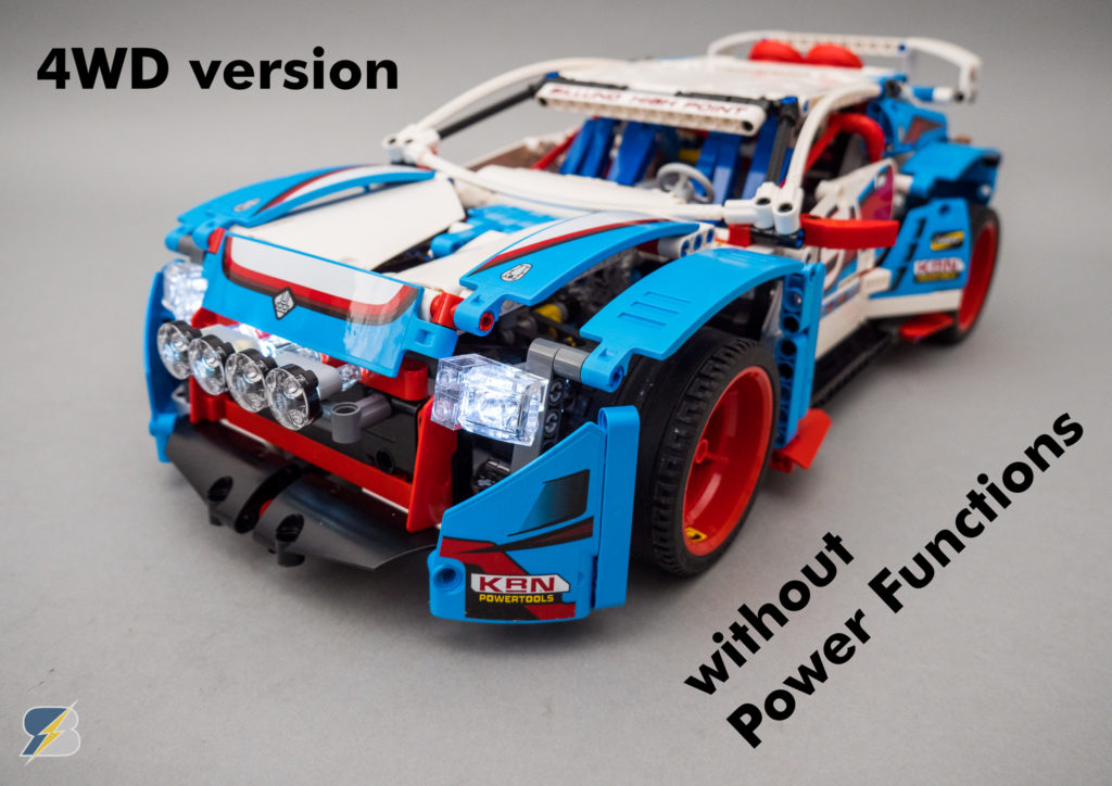 lego technic rally car power functions