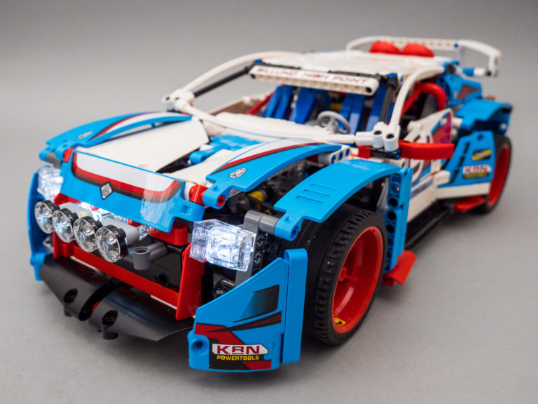 LEGO® Technic 42077 Rally Car 4WD RC mod – RacingBrick