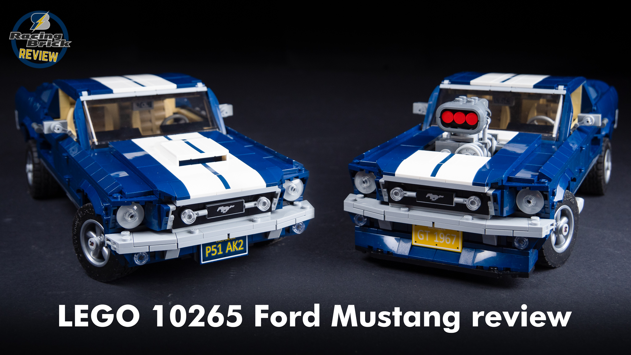 Lego Creator Expert 10265 Ford Mustang Unboxing Speed Build And