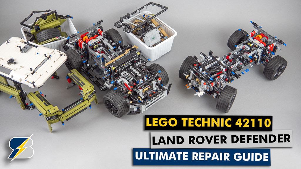 LEGO Technic 42110 Land Rover Defender unboxing, speed build and detailed  review 